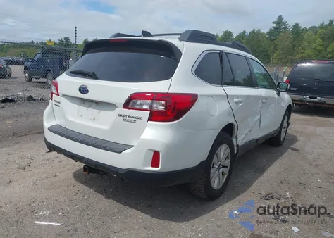 2016 Subaru Outback 2.5I Premium z USA, uszkodzony, nr VIN 4S4BSACCXG3220359